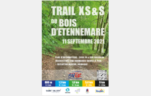 Trail S et XS du bois d'Etennemare le 11/09/2021
