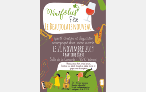 Soirée Beaujolais Nouveau