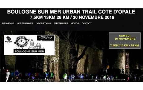 30 NOVEMBRE 2019 URBAN TRAIL COTE D'OPALE BOULOGNE SUR MER