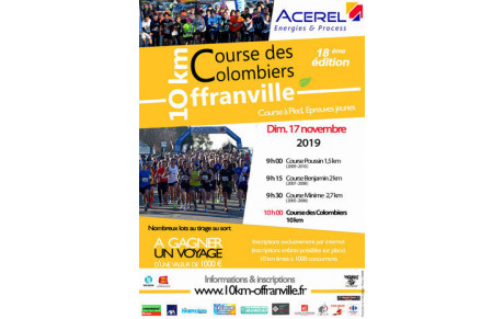 Course des COLOMBIERS : 10 km D'offranville